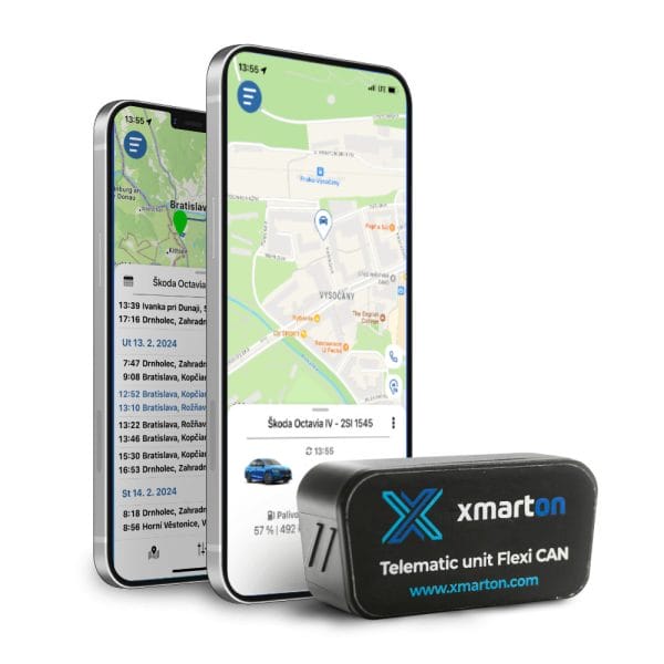 GPS lokátor Xmarton FLEXI CAN <span>+ zdarma paušál na 3 měsíce</span>